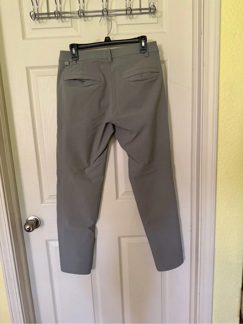 Men's Lululemon grey slim fit trousers